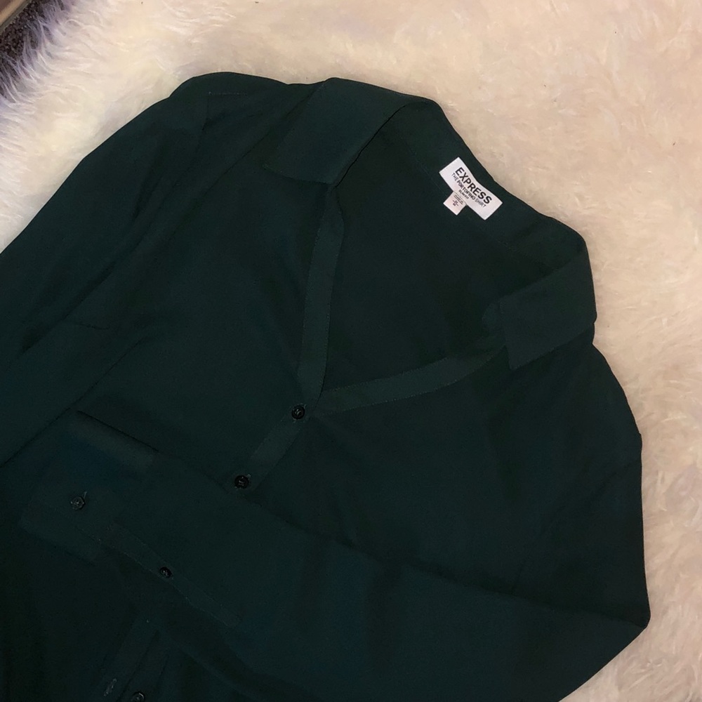 Emerald Green Express Portofino Button Down Shirt